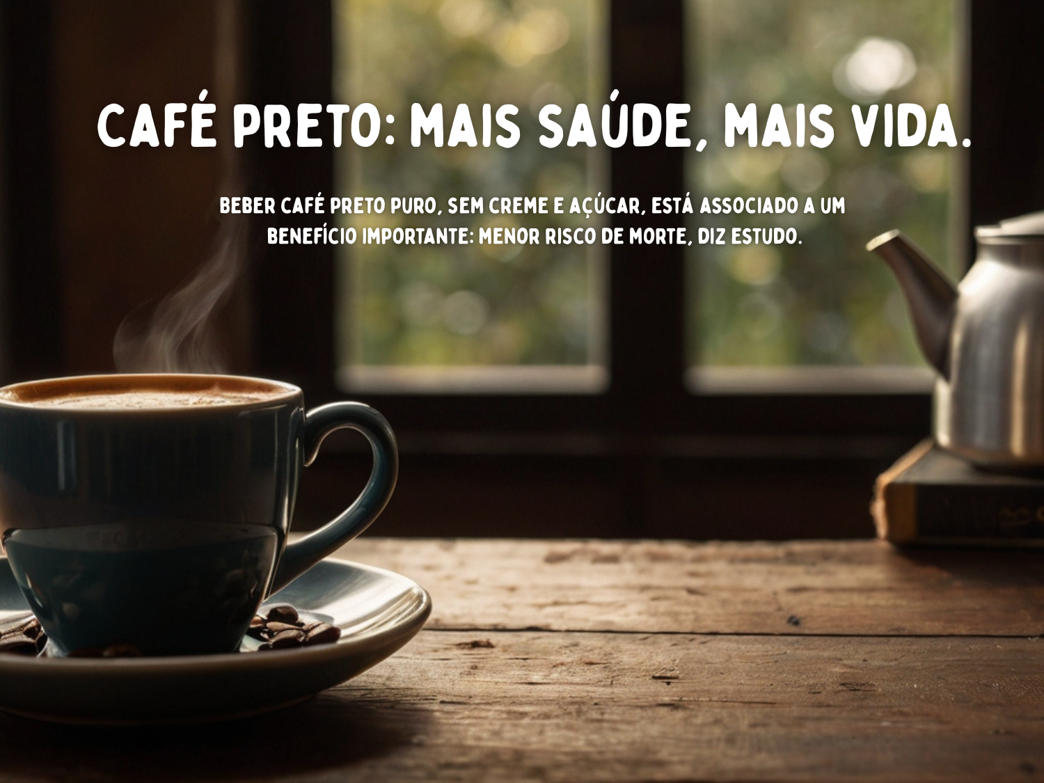 café preto saúde, benefícios do café, café e longevidade, café sem açúcar, Verena Café Chocolate, estudo Tufts University café, café especial Brasil
