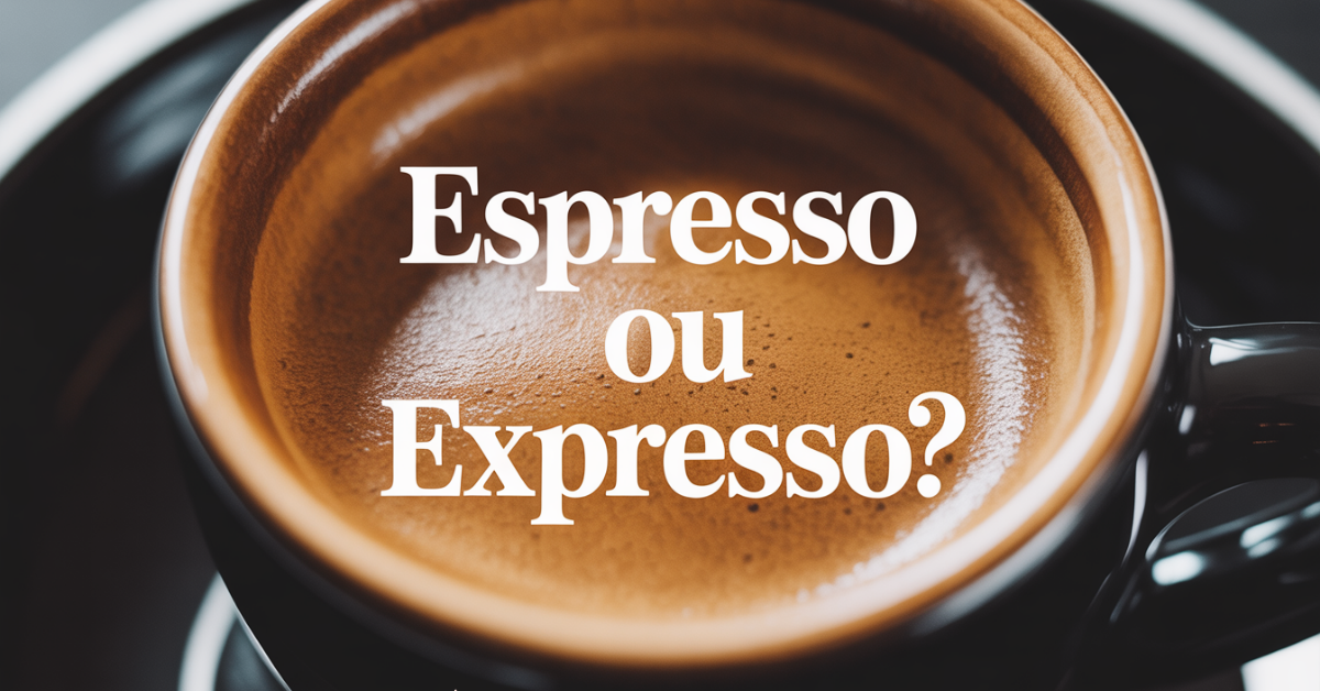 Café espresso ou expresso: qual é o correto, afinal?
